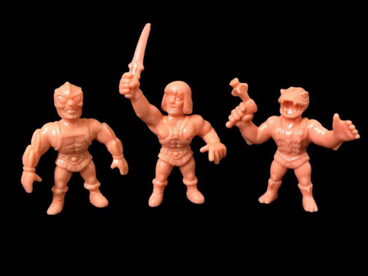 Masters of The Universe M.U.S.C.L.E. Wave 2 Set of 4 Three-Packs Gallery Image 3