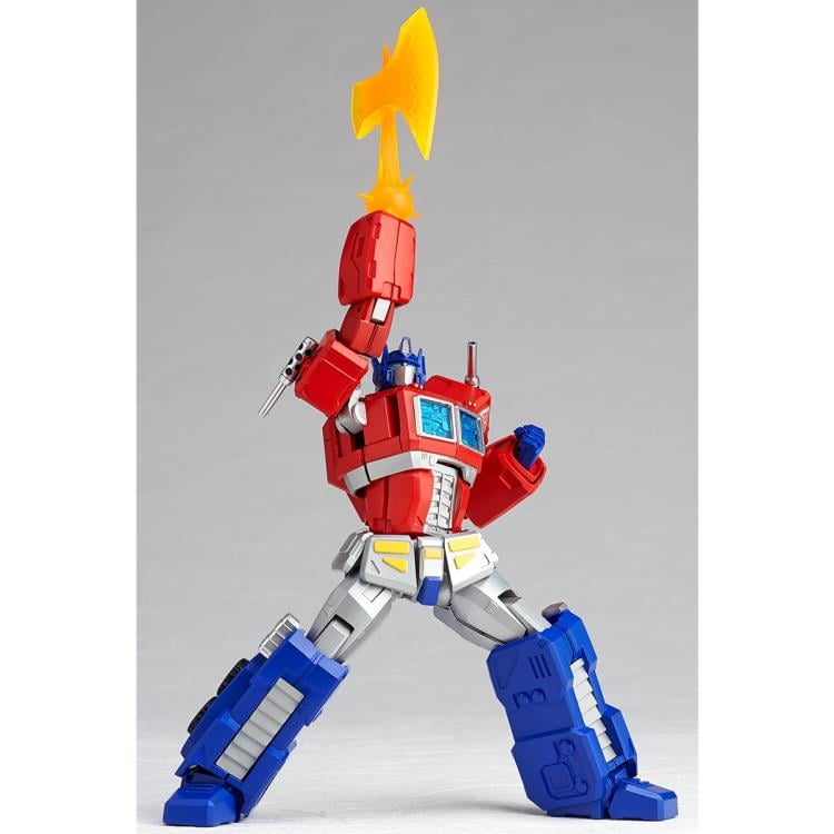 Transformers Amazing Yamaguchi Revoltech No.014 Optimus Prime Action Figure Gallery Image 12