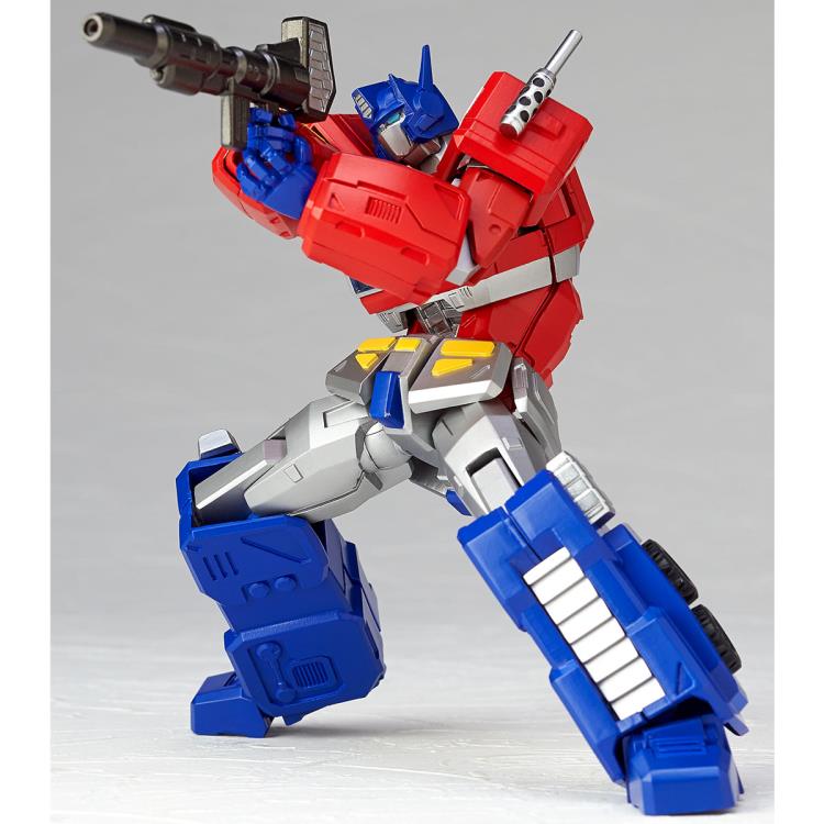 Transformers Amazing Yamaguchi Revoltech No.014 Optimus Prime Action Figure Gallery Image 13