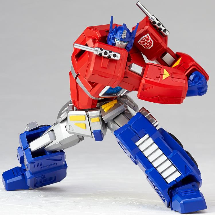 Transformers Amazing Yamaguchi Revoltech No.014 Optimus Prime Action Figure Gallery Image 9