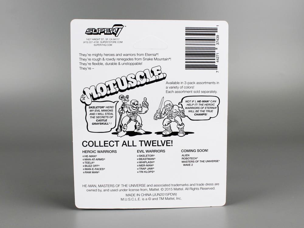 Masters of The Universe M.U.S.C.L.E. Wave 1 Pack D Gallery Image 3