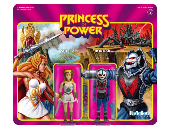 Masters of the Universe ReAction She-Ra & Hordak Two-Pack SDCC 2018 Exclusive Gallery Image 1