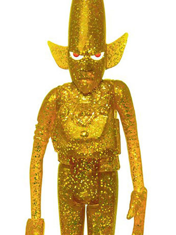 UNKLE ReAction Pointman (Gold Glitter) Figure Gallery Image 2