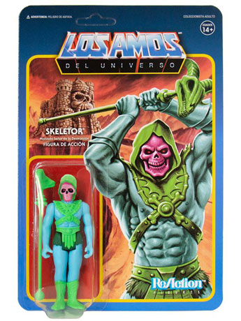 Masters of the Universe ReAction Skeletor Los Amos 2018 Exclusive