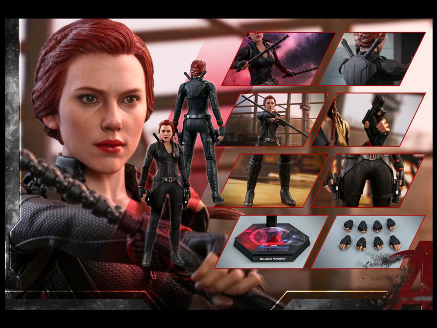 Avengers: Endgame MMS533 Black Widow 1/6th Scale Collectible Figure Gallery Image 20