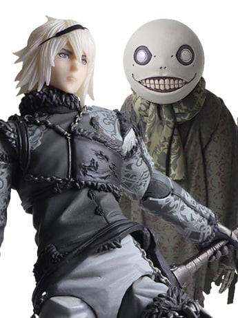 NieR Replicant Bring Arts Nier & Emil Set