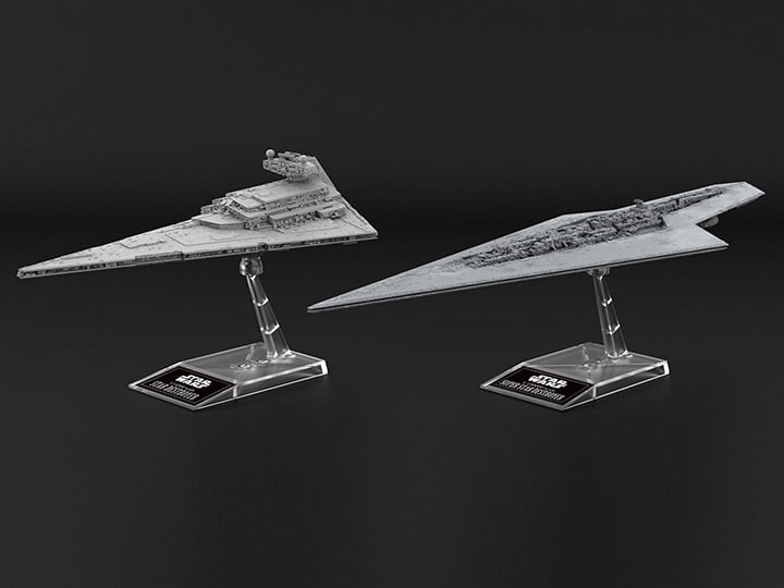 Star Wars Star Destroyer & Super Star Destroyer Model Kit Two-Pack Gallery Image 1