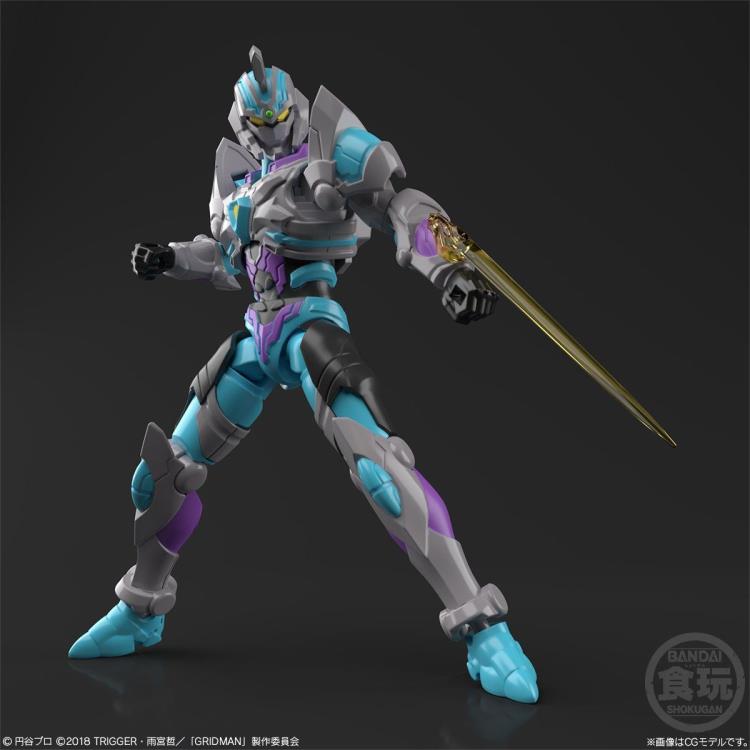 SSSS.Gridman Super Mini-Pla Gridknight & Gridman (Initial Fighter) Exclusive Model Kit Set Gallery Image 7