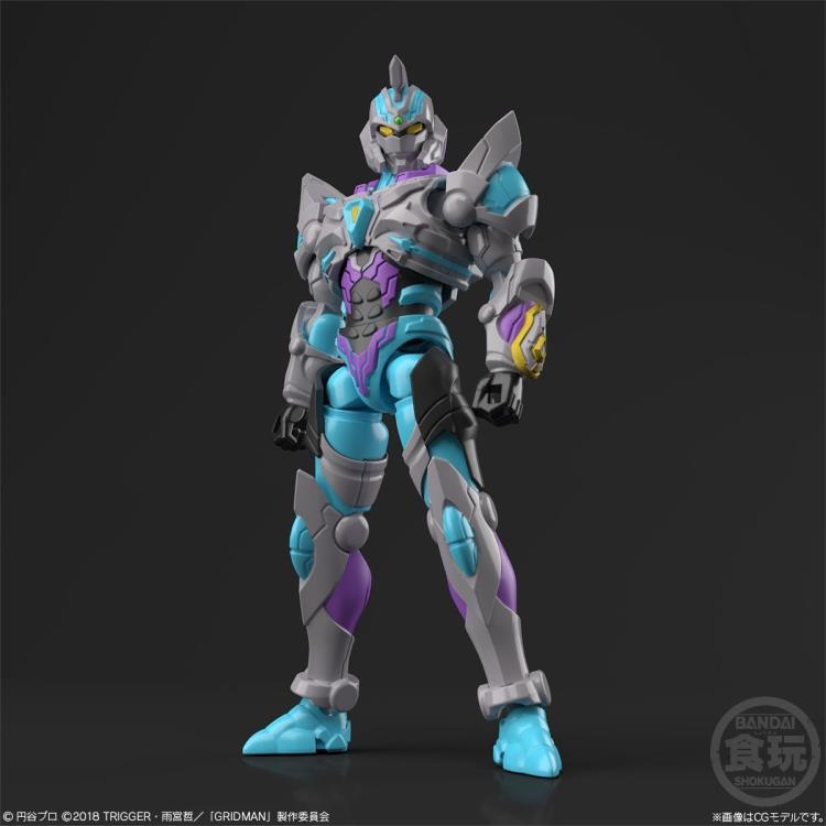 SSSS.Gridman Super Mini-Pla Gridknight & Gridman (Initial Fighter) Exclusive Model Kit Set Gallery Image 6