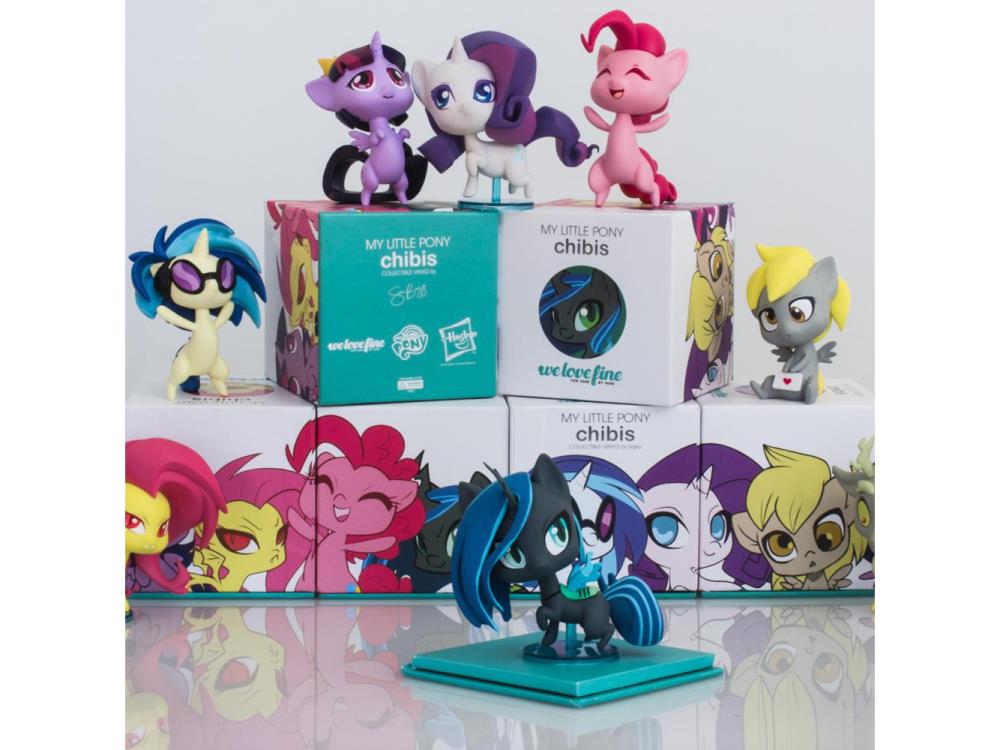 My Little Pony Chibi Vinyl Series 1 Box of 8 Figures