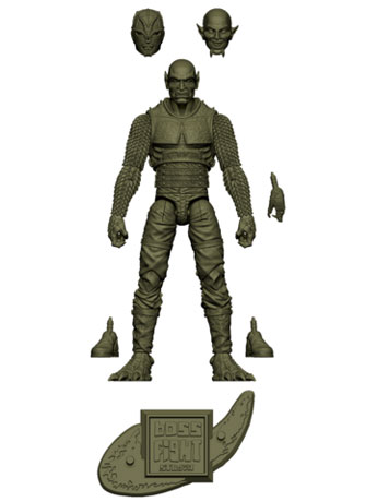 Vitruvian H.A.C.K.S. Fantasy Character Blank Male Beast (Reptile Green) Gallery Image 2