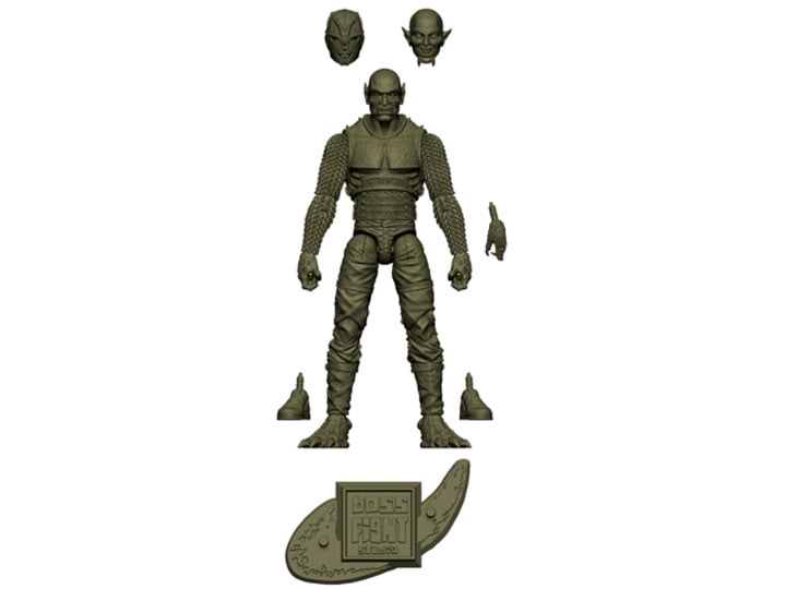 Vitruvian H.A.C.K.S. Fantasy Character Blank Male Beast (Reptile Green) Gallery Image 1