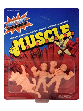 Masters of The Universe M.U.S.C.L.E. Wave 2 Pack B