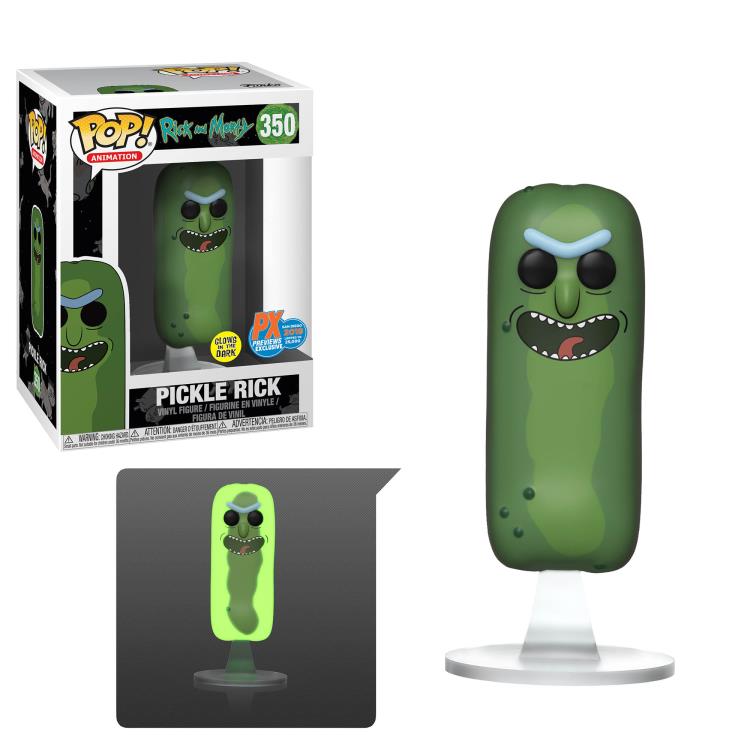Pop! Animation: Rick and Morty - Pickle Rick Limited Edition SDCC 2019 Exclusive Gallery Image 3