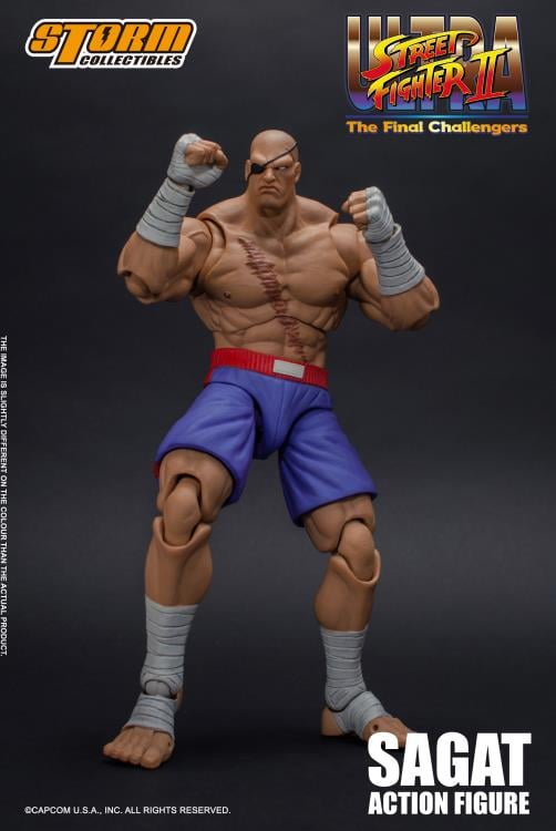 Street Fighter II Sagat 1/12 Scale Figure