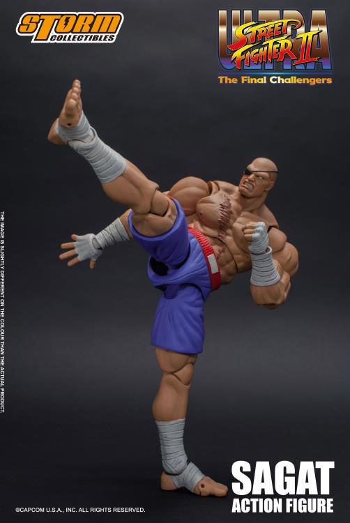 Street Fighter II Sagat 1/12 Scale Figure Gallery Image 6