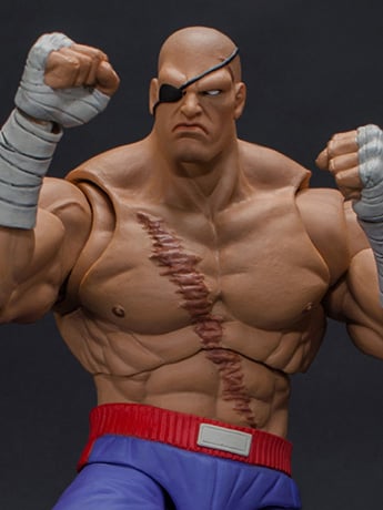 Street Fighter II Sagat 1/12 Scale Figure