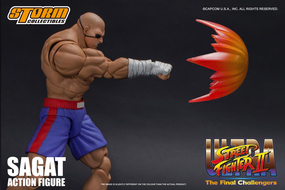 Street Fighter II Sagat 1/12 Scale Figure