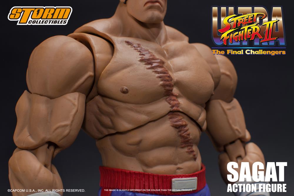 Street Fighter II Sagat 1/12 Scale Figure Gallery Image 17