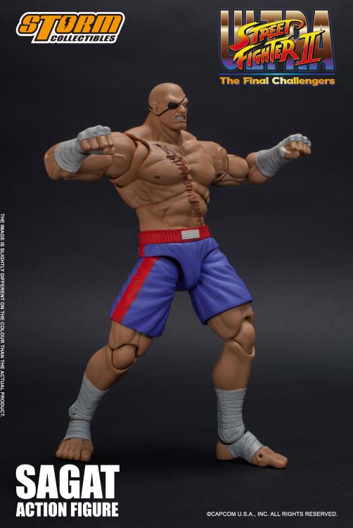 Street Fighter II Sagat 1/12 Scale Figure Gallery Image 9