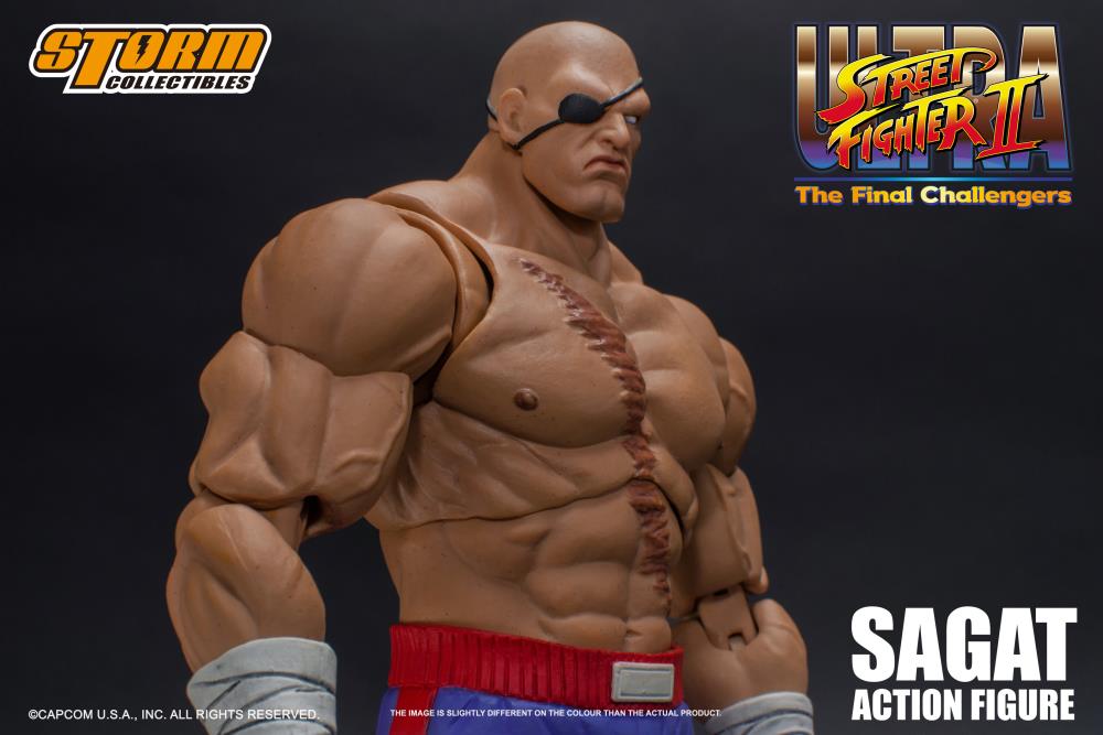 Street Fighter II Sagat 1/12 Scale Figure