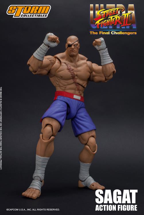 Street Fighter II Sagat 1/12 Scale Figure