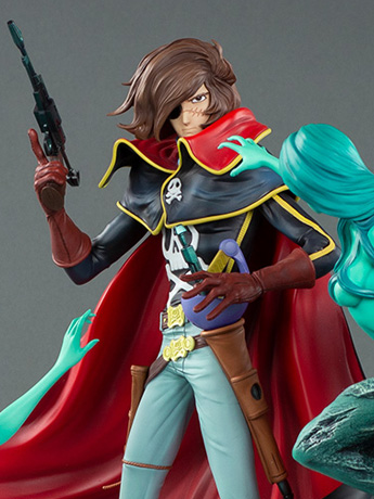 Space Pirate Captain Harlock 1/6 Scale Limited Edition Statue Gallery Image 2