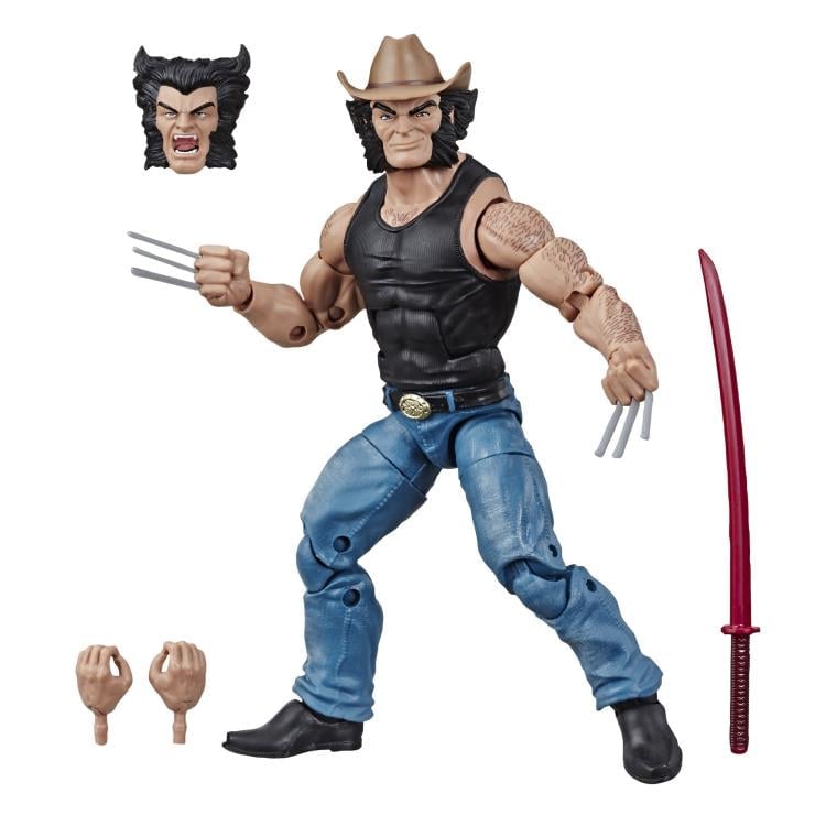 Marvel Comics 80th Anniversary Marvel Legends Cowboy Logan Gallery Image 8
