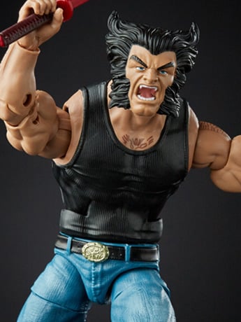 Marvel Comics 80th Anniversary Marvel Legends Cowboy Logan Gallery Image 2