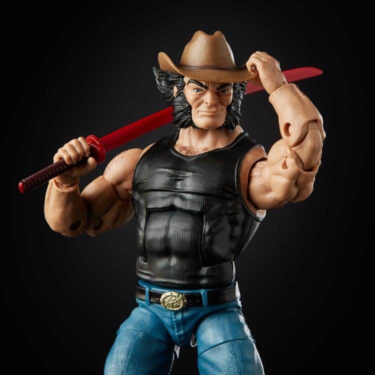 Marvel Comics 80th Anniversary Marvel Legends Cowboy Logan Gallery Image 7