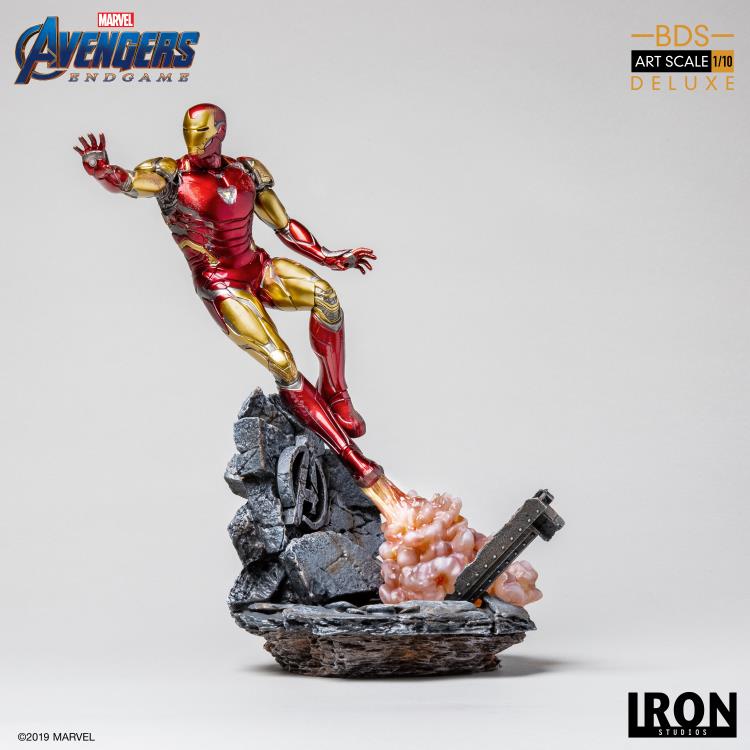 Avengers: Endgame Battle Diorama Series Iron Man Mark LXXXV 1/10 Deluxe Art Scale Limited Edition Statue Gallery Image 8