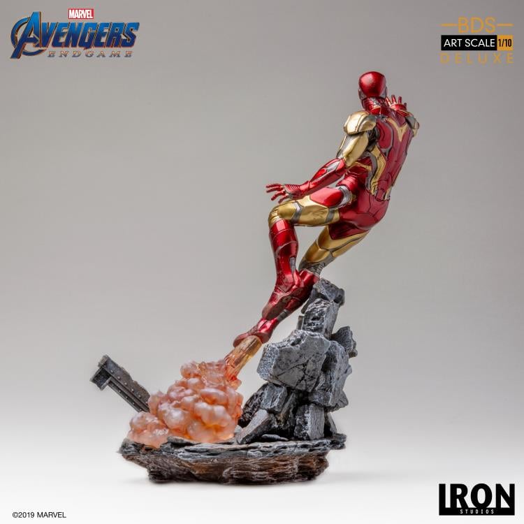 Avengers: Endgame Battle Diorama Series Iron Man Mark LXXXV 1/10 Deluxe Art Scale Limited Edition Statue Gallery Image 10