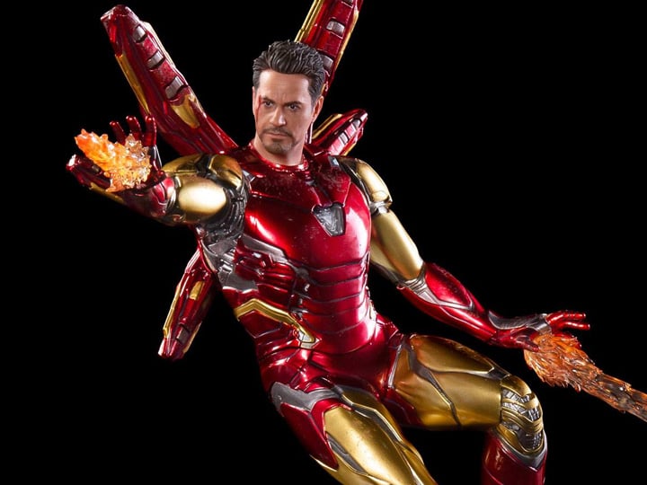 Avengers: Endgame Battle Diorama Series Iron Man Mark LXXXV 1/10 Deluxe Art Scale Limited Edition Statue Gallery Image 1