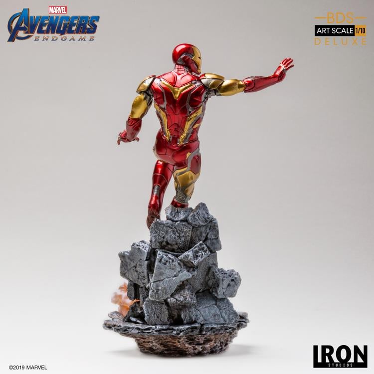 Avengers: Endgame Battle Diorama Series Iron Man Mark LXXXV 1/10 Deluxe Art Scale Limited Edition Statue Gallery Image 9