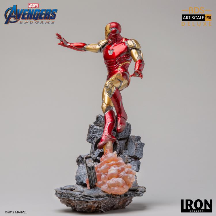 Avengers: Endgame Battle Diorama Series Iron Man Mark LXXXV 1/10 Deluxe Art Scale Limited Edition Statue Gallery Image 7