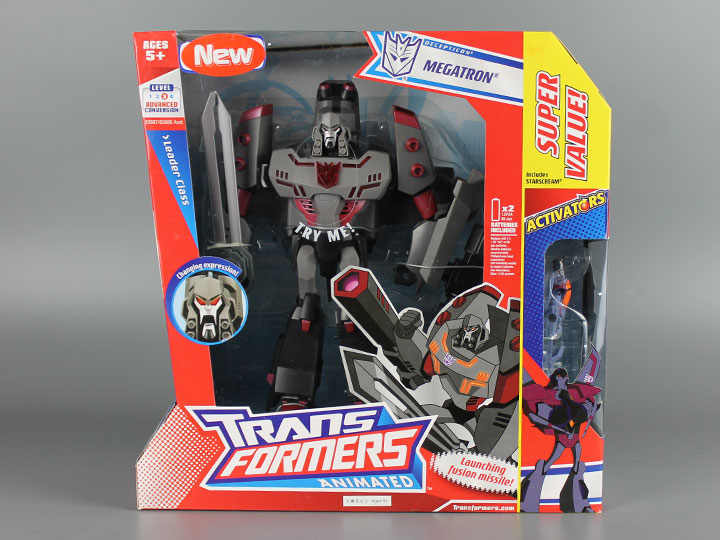 Transformers Animated Leader Megatron With Activators Starscream