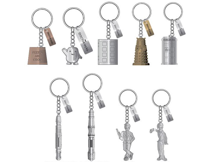 Doctor Who Wave 1 Box of 16 Collectible Keychains Gallery Image 1