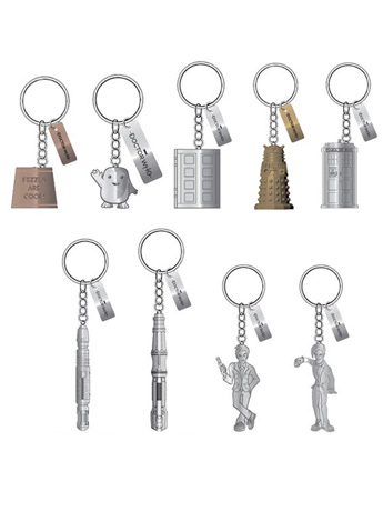 Doctor Who Wave 1 Box of 16 Collectible Keychains Gallery Image 2