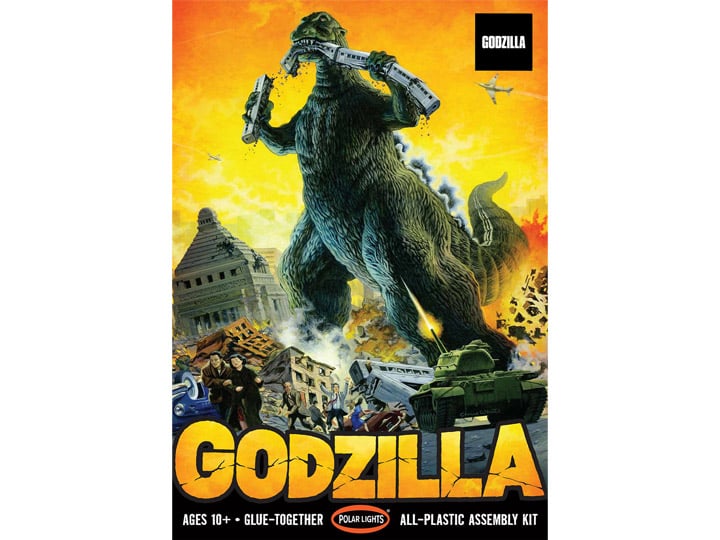 Godzilla 1/144 Scale Model Kit Gallery Image 1