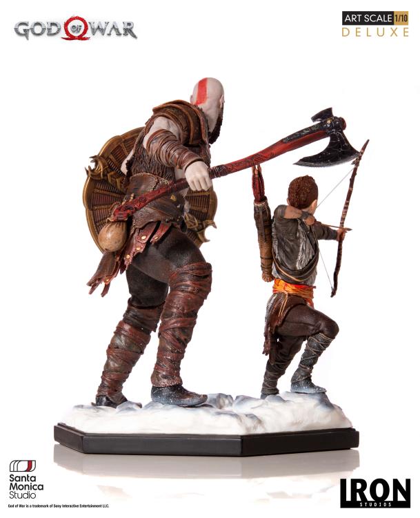 God of War Kratos & Atreus 1/10 Deluxe Art Scale Limited Edition Statue Gallery Image 6
