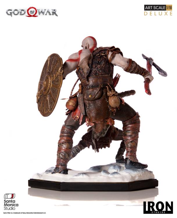 God of War Kratos & Atreus 1/10 Deluxe Art Scale Limited Edition Statue Gallery Image 4