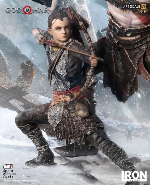 God of War Kratos & Atreus 1/10 Deluxe Art Scale Limited Edition Statue Gallery Image 9