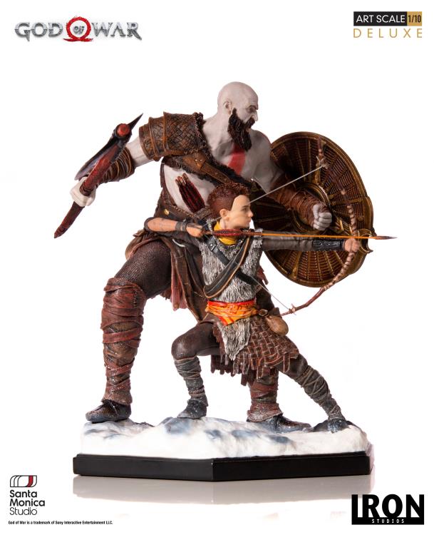 God of War Kratos & Atreus 1/10 Deluxe Art Scale Limited Edition Statue Gallery Image 7