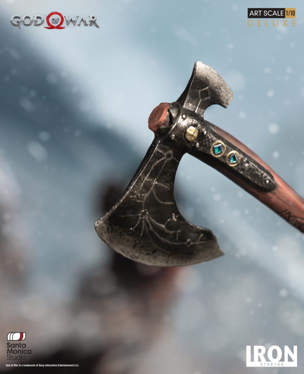 God of War Kratos & Atreus 1/10 Deluxe Art Scale Limited Edition Statue Gallery Image 10