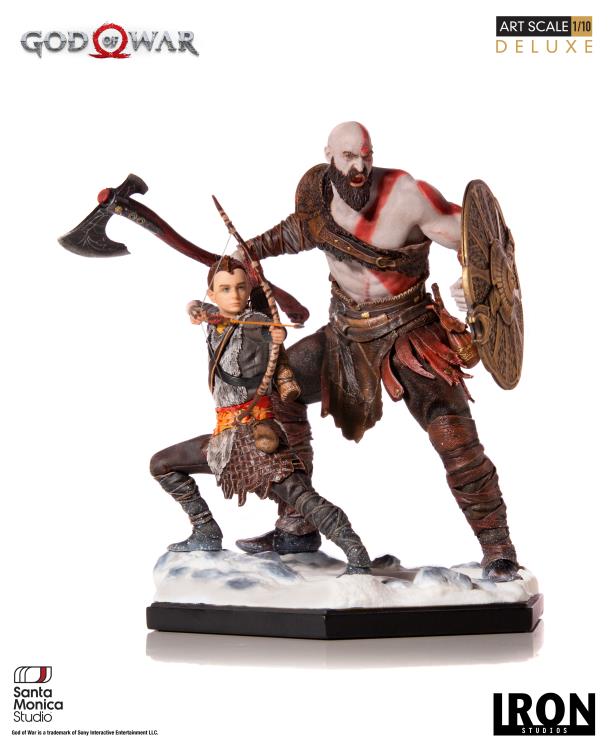 God of War Kratos & Atreus 1/10 Deluxe Art Scale Limited Edition Statue Gallery Image 5