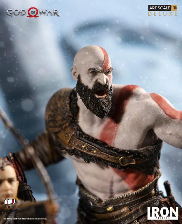 God of War Kratos & Atreus 1/10 Deluxe Art Scale Limited Edition Statue Gallery Image 8