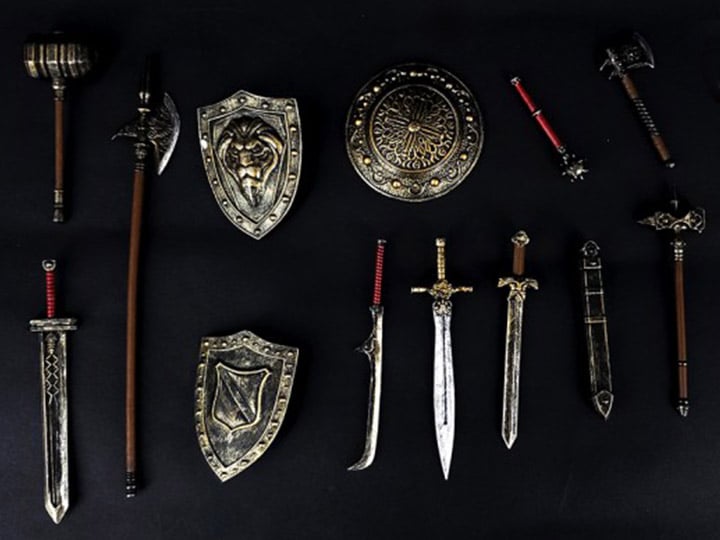All In One Art Fantasy (Copper) 1/18 Scale Weapon Set Gallery Image 1