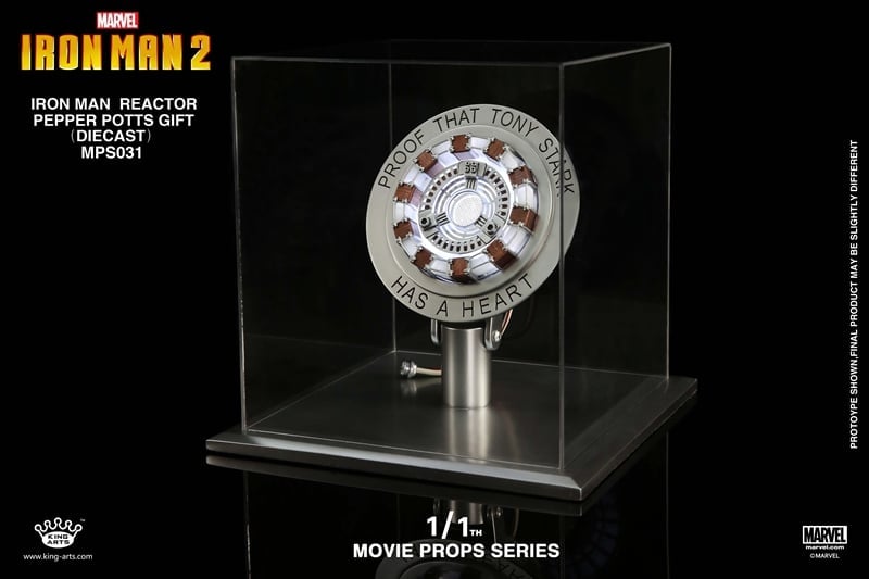 King Arts Iron Man Reactor | Tony Stark Has a Heart Replica
