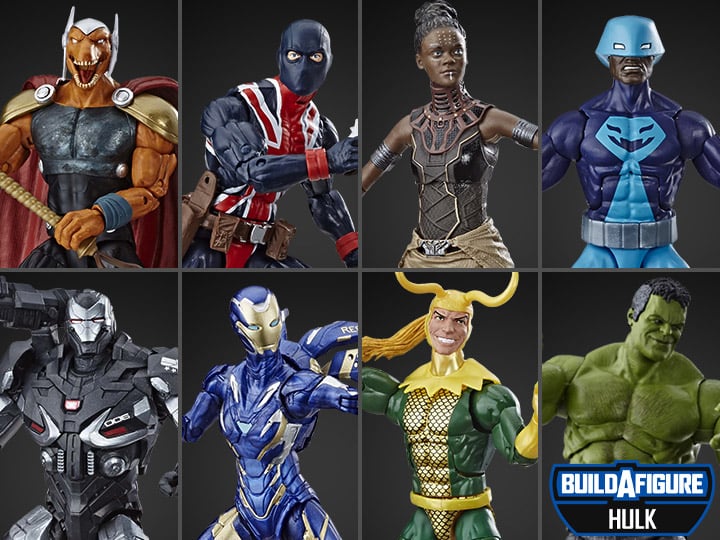 Avengers: Endgame Marvel Legends Wave 2 Set of 7 Figures (Hulk BAF) Gallery Image 1