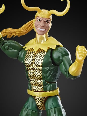 Marvel Legends Loki Action Figure (Hulk BAF) Gallery Image 2